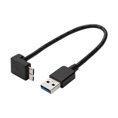 Kampinis USB 3.{1}} A tipo kištukinis ir mikro B kabelis