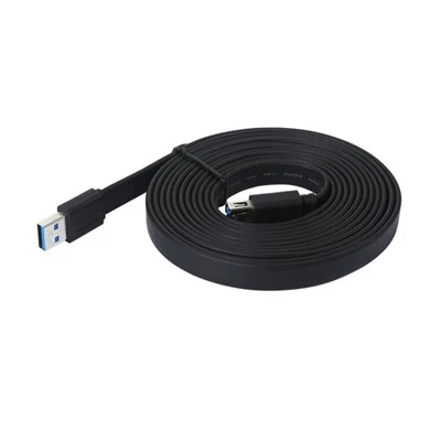 USB 3.0 AM Į USB 3.0 AF plokščias kabelis