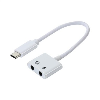 USB C ausinių bendrinimo adapteris
