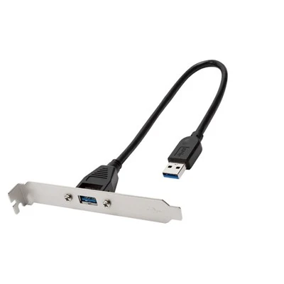 USB3.{1}} Kabelis tarp kištuko su PCI laikikliu