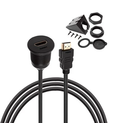 Vyriškas ir moteriškas HDMI prailginimo kabelis